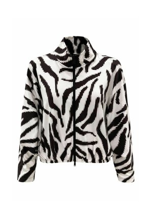 TUZZI, DAMEN - Bomber Jacket - ivory dark chocolate