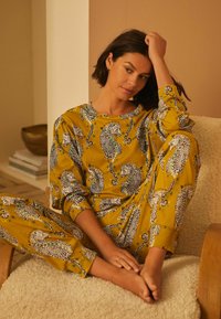 B by Ted Baker REGULAR FIT LEOPARD PRINT SET - Nattøj sæt - green leopard
