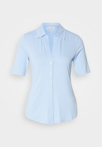 SHORT SLEEVE - Button-down blouse - smooth sky