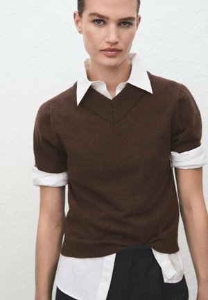 Osnovna majica kratkih rukava - brown