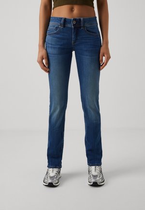 Straight leg jeans - blue denim