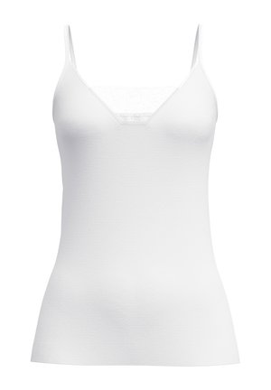 Calida, COTTON DESIRE SPAGHETTI-TOP - Hemd - weiss