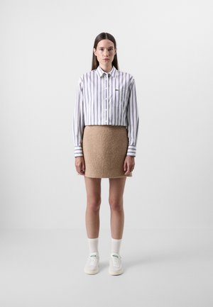 Jupe trapèze - sahel beige
