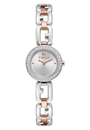 FURLA ARCO CHAIN - Klocka - silver-coloured/rose gold-coloured