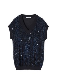 ICOMA - T-shirt print - navy