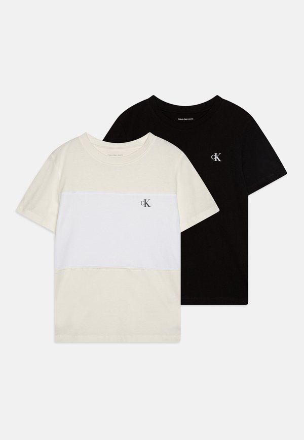 COLOR BLOCK UNISEX 2 PACK - Print T-shirt