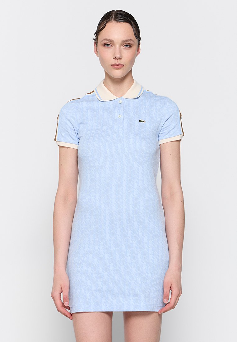 Lacoste Jerseyjurk blauw Lacoste Jerseyjurk blauw