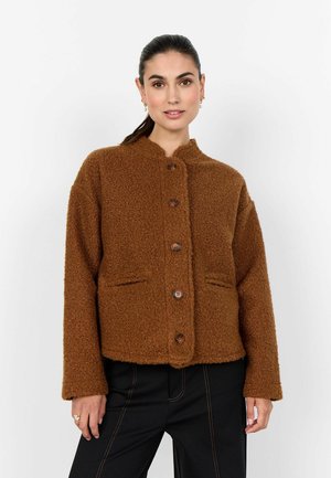 SHAIMA - Flísová bunda - toffee