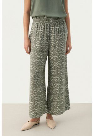 Part Two ALFIPW - Pantaloni - agave green graphic print