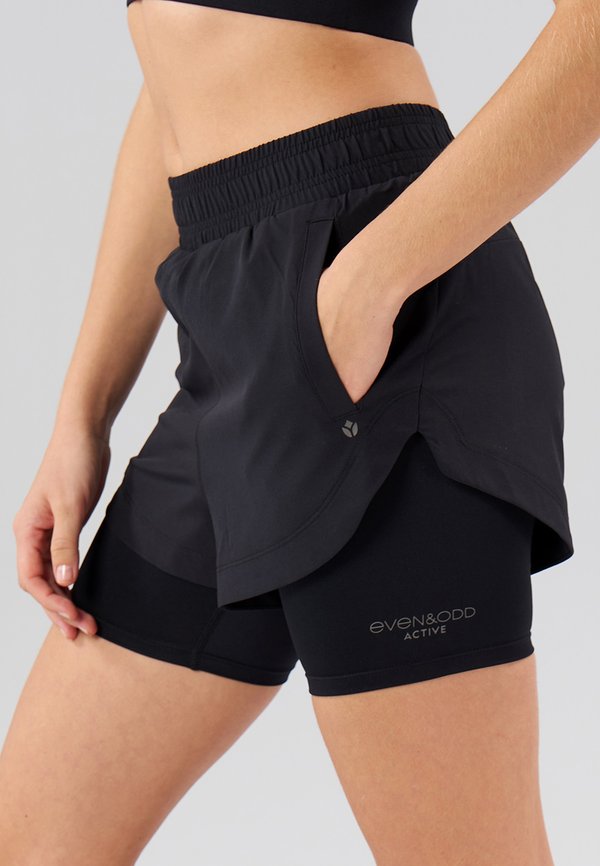 MID RISE RUNNING SHORTS WITH DOUBLE LAYER - Kurze Sporthose