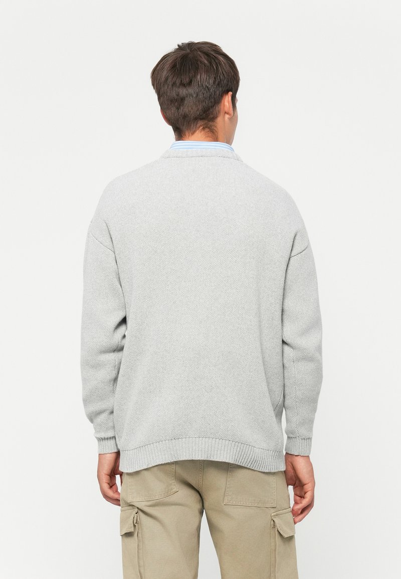 Pull En Tricot Coton ONLY & SONS Pour Homme - Col Rond - Coupe Droite