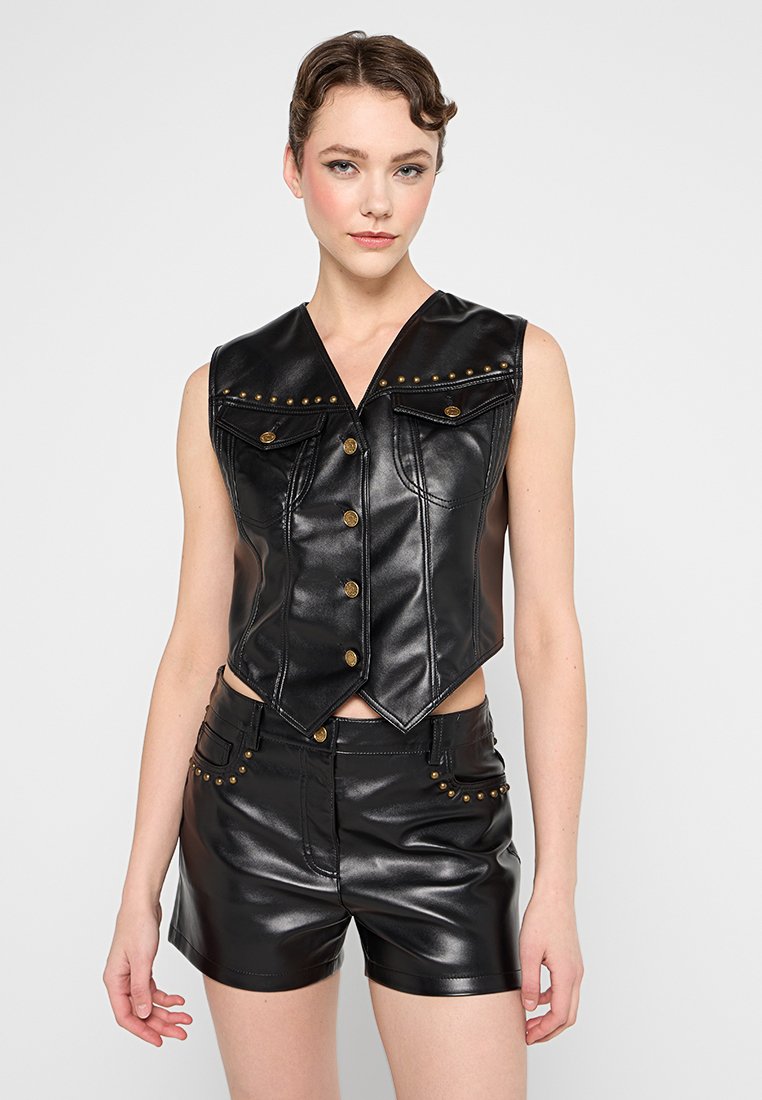 MOSCHINO JEANS Bodywarmer zwart MOSCHINO JEANS Bodywarmer zwart