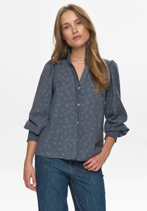 CILA - Blúzka so zapínaním na gombíky - medium blue denim