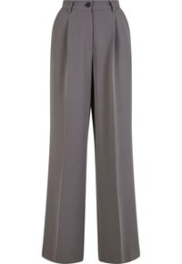 WIDE LEG   - Stoffhose - cloudgrey