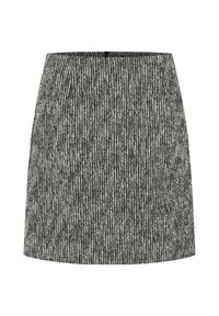 Trapecinis sijonas - black white boucle