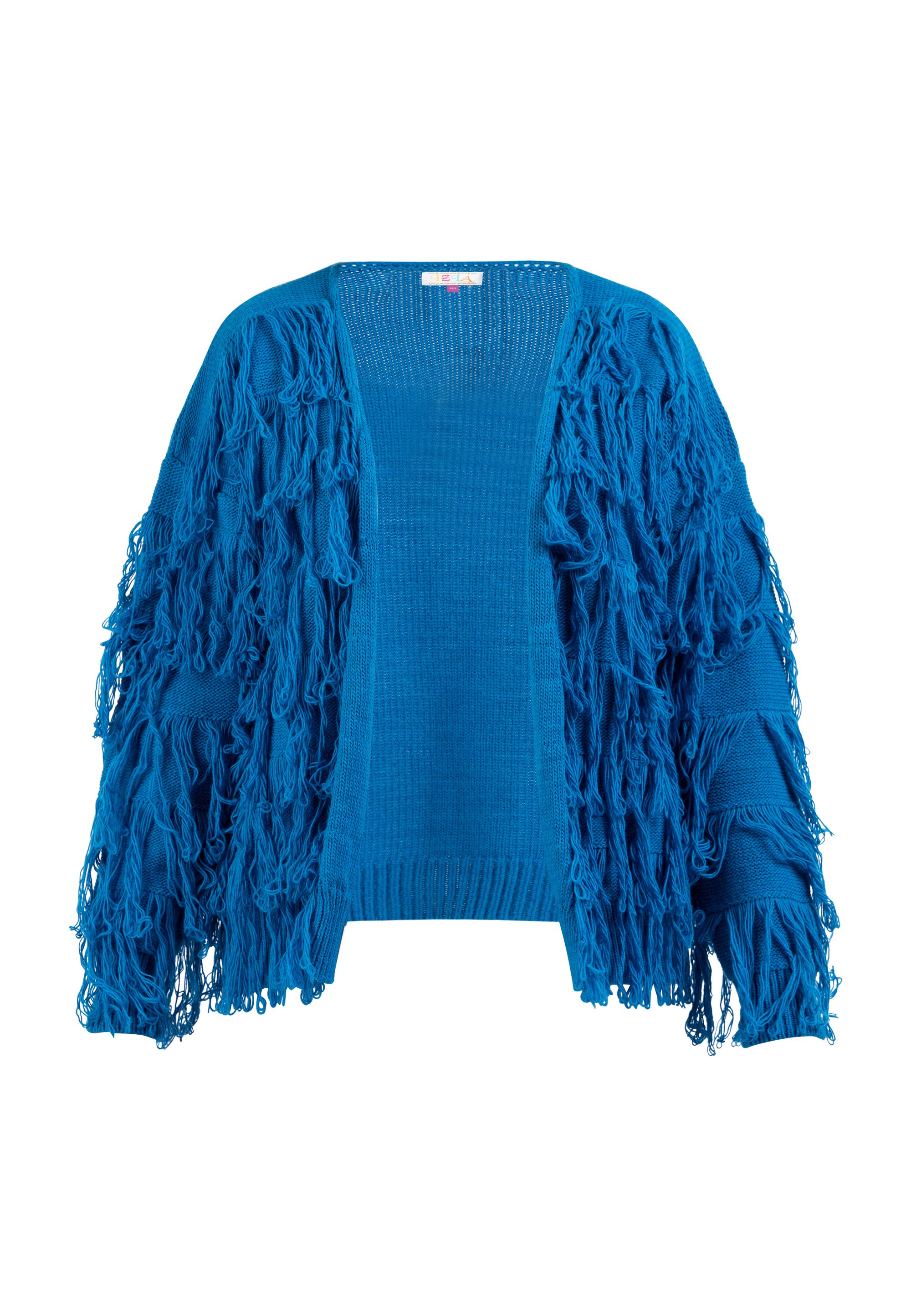 rajabrooke　TEJIKIU KARDIGAN　BLUE RAJABROOKE TENJIKU KARDIGAN - BLUE | BOTTOM LINE