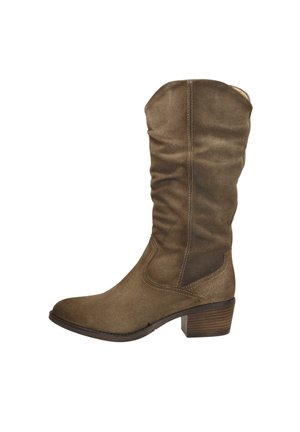 Aqa KUIT - Cowboy-/Bikerlaarzen - taupe