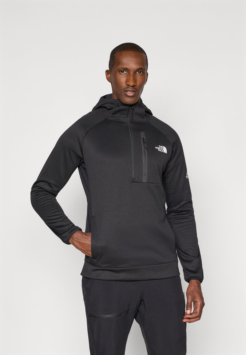The North Face MOUNTAIN ATHLETICS HOODED 1/4  - Hættetrøje - black