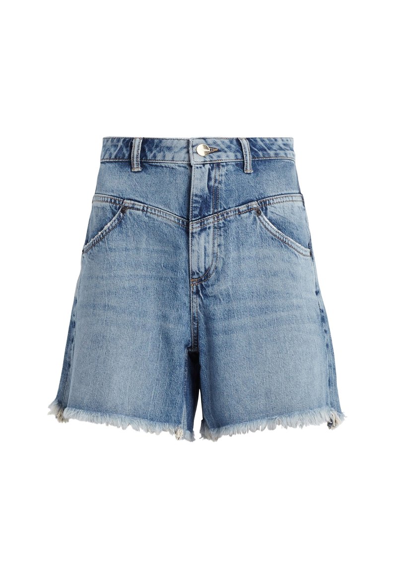 AllSaints Jeansshort blauw AllSaints Jeansshort blauw