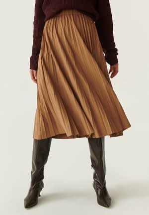 Jupe trapèze - camel