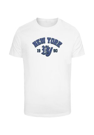 Mister Tee, Print T-shirt - white