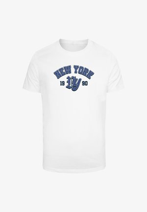 Mister Tee, Print T-shirt - white