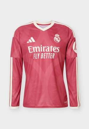 adidas Performance, REAL MADRID 26/27 THIRD LONG SLEEVE - Fodboldtrøjer - wild pink