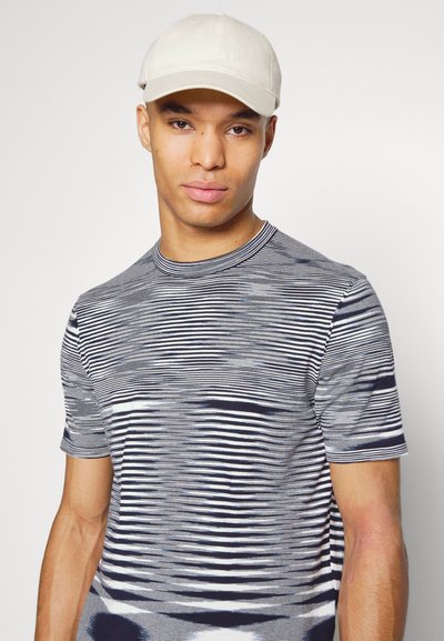 Missoni SHORT SLEEVE - T-shirts print - space-dye/navy/white