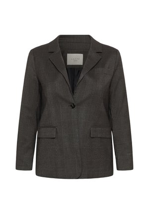 Kaffe Curve, KCLENOMA - Manteau court - dark grey check
