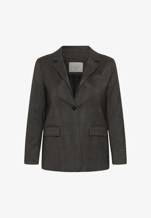 Kaffe Curve, KCLENOMA - Manteau court - dark grey check