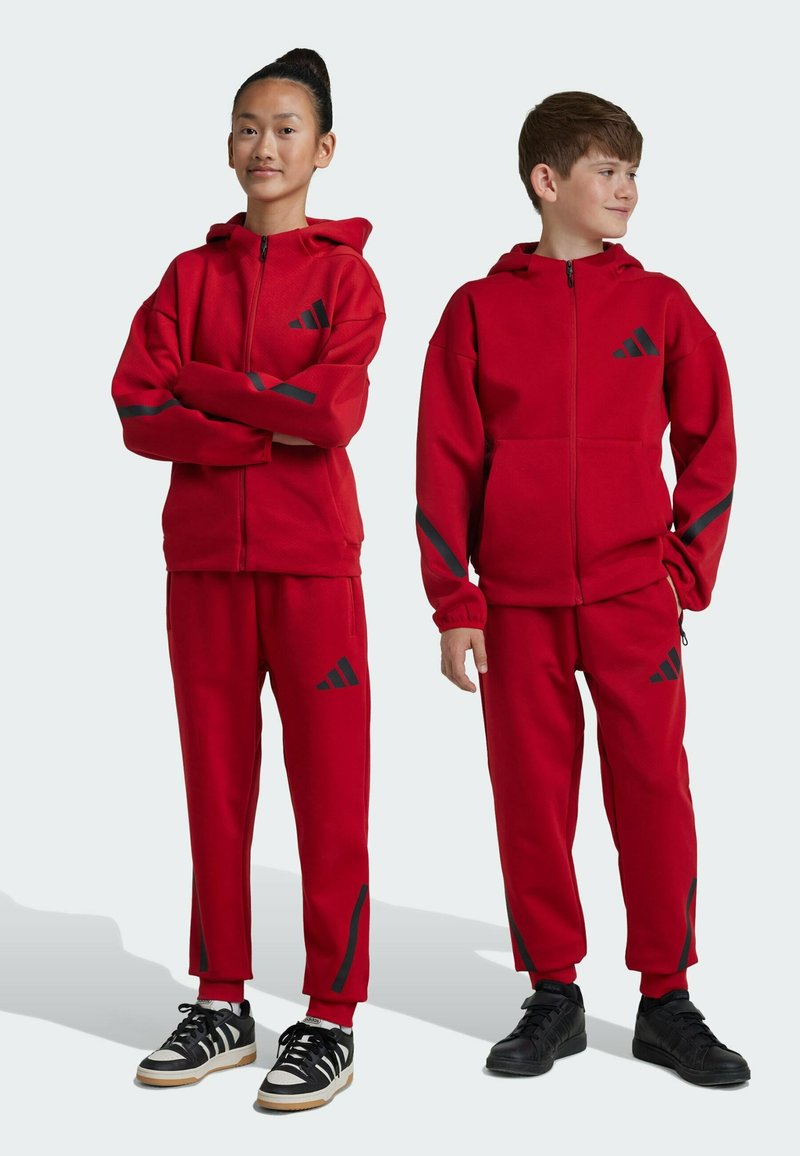 adidas Performance JUNIOR - Pantalones deportivos - team power red black