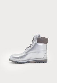Timberland VENEDA CARTER 6 INCH BOOT - Μποτάκια με κορδόνια - silver-coloured