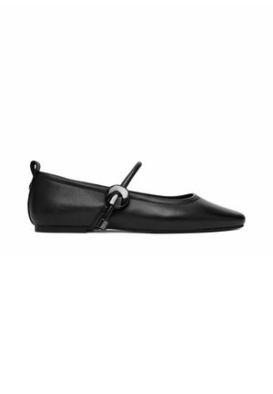 Mexx, MEXX BALLERINAS WOMEN'S BLACK 5907964528661 - Ballerina's met enkelbandjes - black