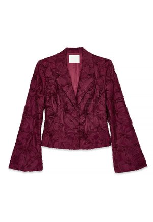 STRUCTURED - Suknjič - burgundy