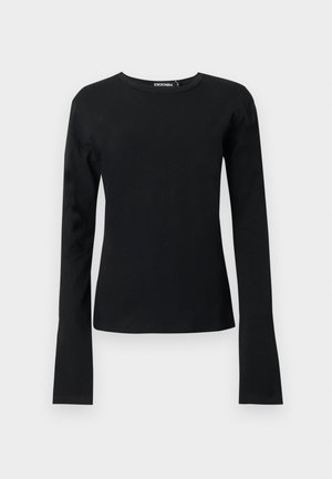 EB Denim, THE PERFECT LONG SLEEVE TEE - T-shirt à manches longues - black