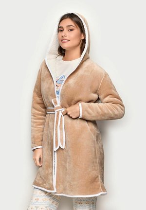 APRES SKI  - Accappatoio - camel plain