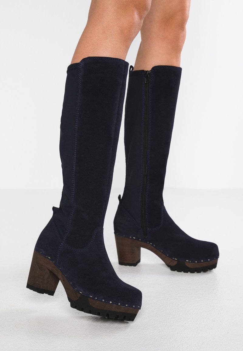 Softclox Botas con plataforma - dark blue