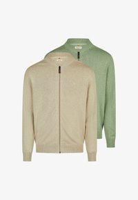 Geselecteerd, grün/beige