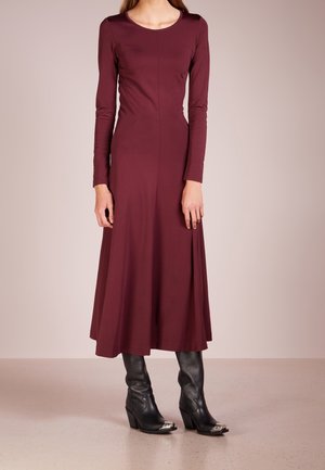 Robe longue - dark red