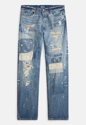 HERITAGE STRAIGHT DISTRESSED JEAN - Straight leg jeans - trowbridge