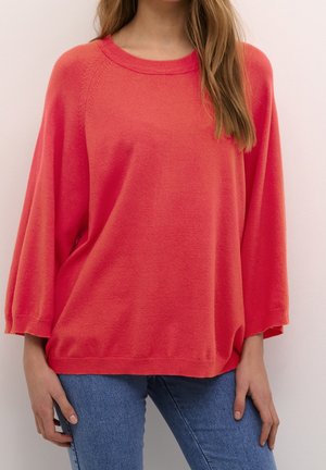 Strickpullover - bordeaux