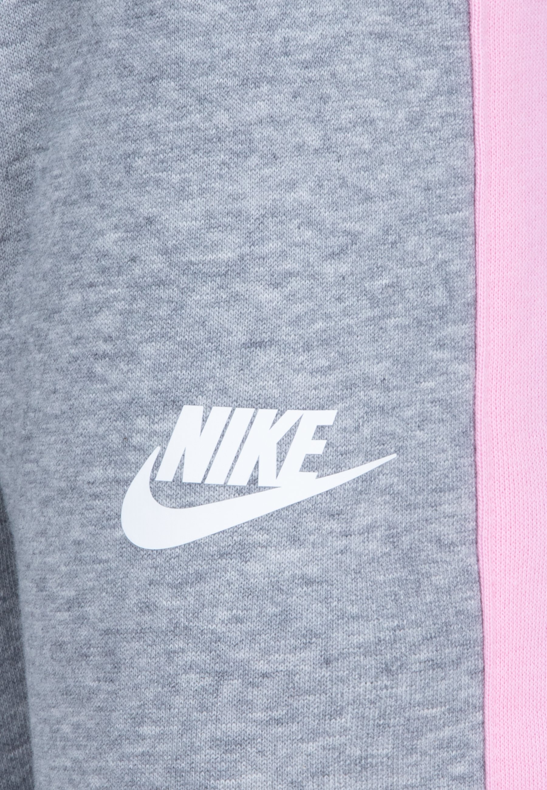 grey and pink nike tracksuit