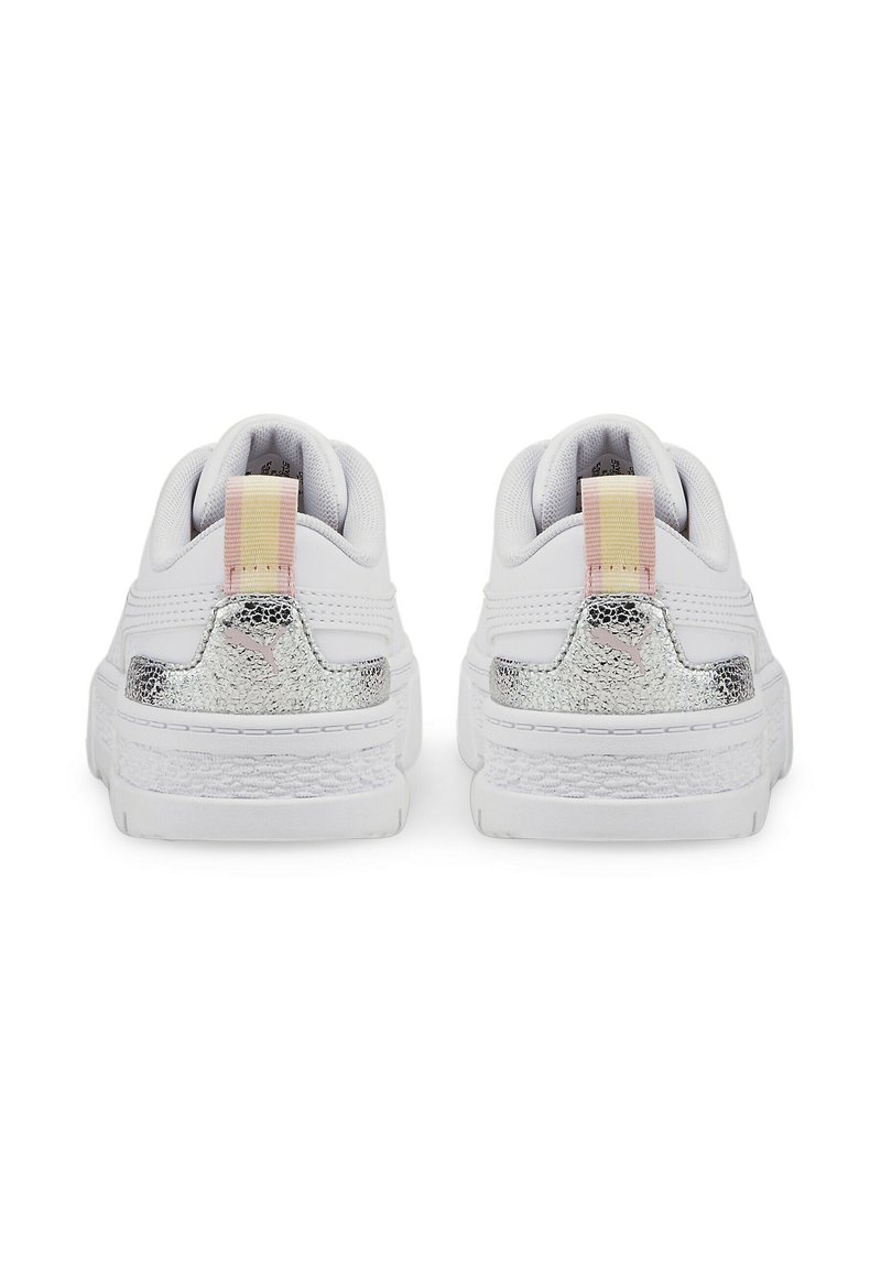 Kinder Sneaker low | Puma MAYZE SHINY CHICA Sneaker low puma white-puma silver/weiß - LL85967 Kinder Sneaker low | Puma MAYZE SHINY CHICA Sneaker low puma white-puma silver/weiß - LL85967
