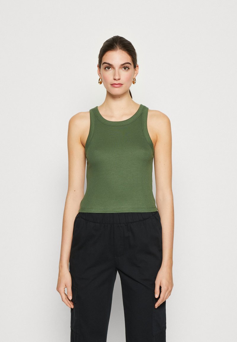 GAP BABY CROP TANK Top jungle green/dunkelgrün Zalando.at