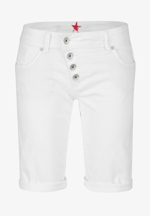 Denim shorts - white