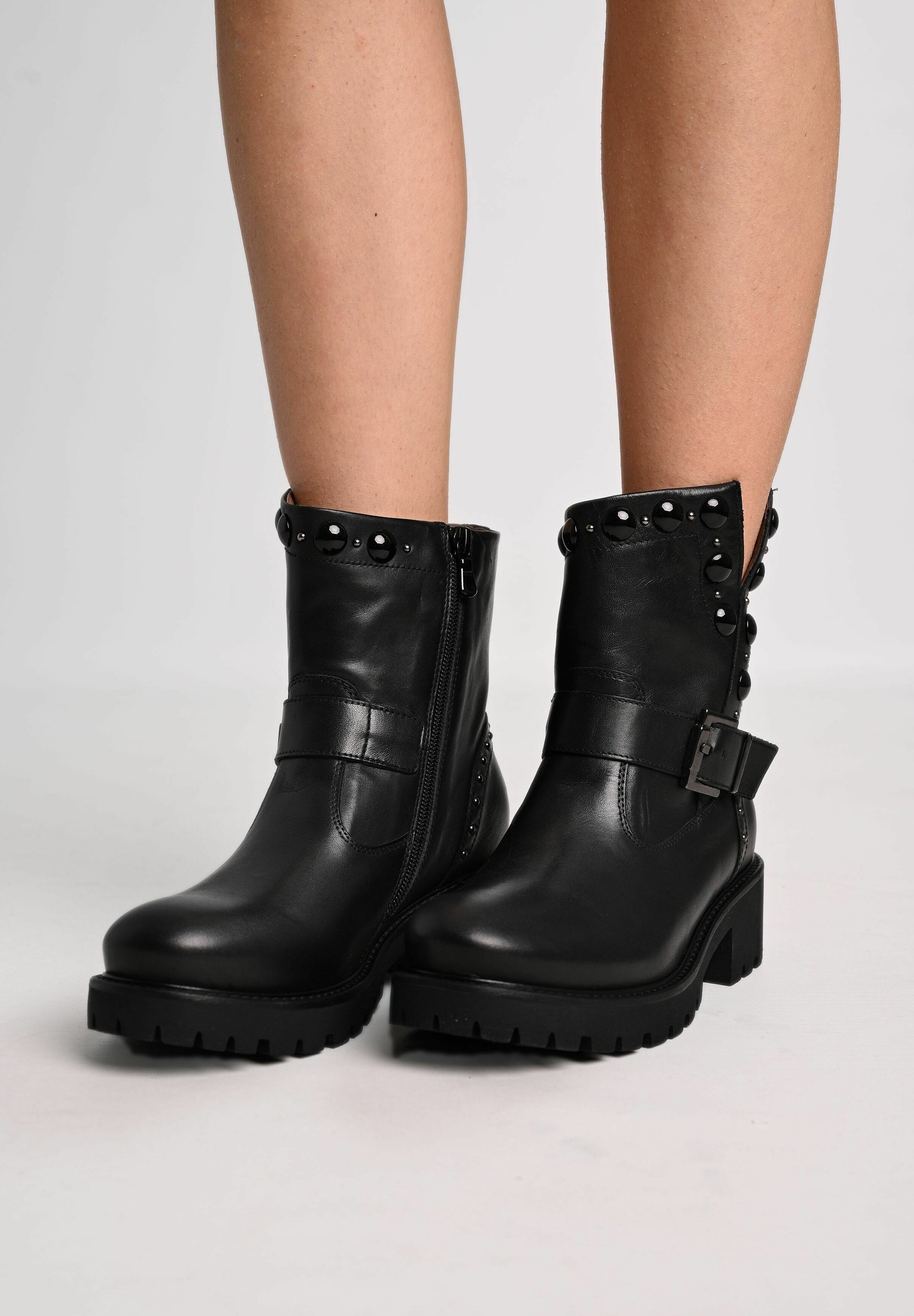 NeroGiardini Stivaletti texani / biker - nero - Zalando.it