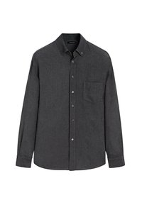 REGULAR FIT FLOWING GARMENT - Overhemd - grey