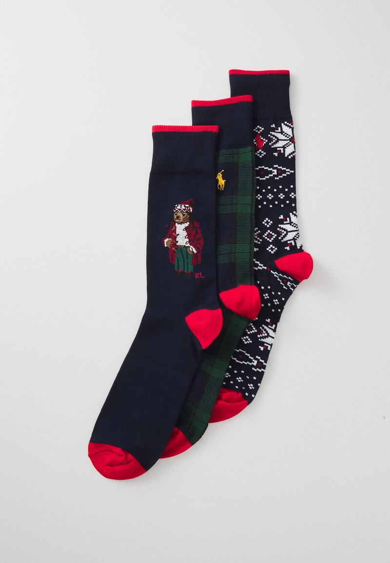 Polo Ralph Lauren ARCTC CREW SOCK GIFT BOX SET UNISEX - Chaussettes - assorted