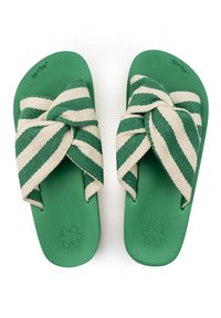flip*flop TWIST - Mules - smaragdgrün