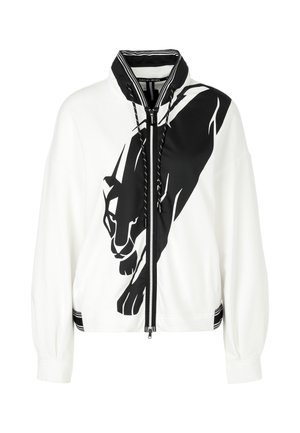 Marc Cain Bomber Jacket - white and black